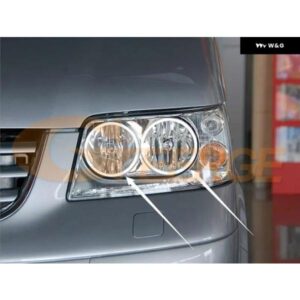 フォルクスワーゲン VW マルチバン T5 超高輝度 A/W スイッチバック デイライト ウィンカー SMD LED エンジェルアイキット ハローリング - White　Amber