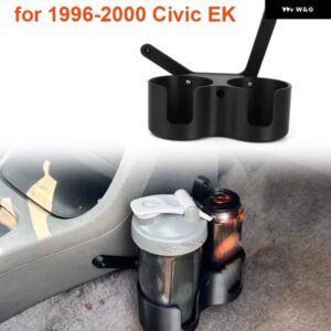 カスタム デュアルカップ ホルダー アップグレード 1996-2000 ホンダ シビック EK ファクトリーボルトオン ウォーター ホルダー コファー ホルダー ドリンク