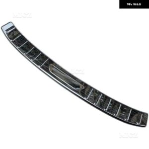 2015-2021 メルセデス ベンツ C クラス W205 C200L 260L 車用 ステンレス リア バンパー プロテクター トランク ドアプレート カバー トリム - B　Outside　1PCS