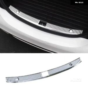メルセデス ベンツ C クラス C200L 260L W205 2015-2021 車用 ステンレス リア バンパー プロテクター トランク ドアプレート カバー トリム