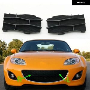 車用フロント バンパー グリル 仕上げ トリム キャップカバー マツダ MX-5 MX5 MIATA 2009 - 12 NH53-50-M42 NH53-50-M32