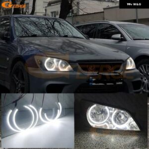 レクサス IS200 IS300 IS 200 300 トヨタ アルテッツァ SXE10 1998 - 2003 2004 2005 デイライト 超高輝度 LED エンジェルアイキット ハローリング