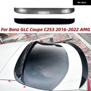 ルーフウィングスポイラー ベンツ GLC クーペ C253 2016-2022 AMG リアルーフスポイラー ウィング トランク リップ テール トランク スポイラー トリム