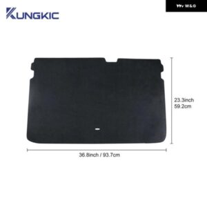 車用リア トランク マット BMW MINI ACEMAN J05 2024 2025 アンチキック パッド 内装 デカール アクセサリー フランネル スタイル - J05　Aceman