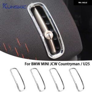 車 ダッシュボード サイドエア アウトレット ベントカバー フレーム ミニクーパーJCWカントリーマンU25 2024 2025クリスタル人工ダイヤモンド ステッカー