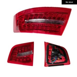 車用LED テールライト アウディ A6 C6 S6 クワトロ RS6 サルーンセダン 2009-2011 ウィンカー ブレーキ リアランプ 4F5945095J 4F5945096J - Left　inner