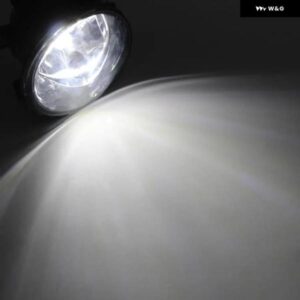 2 X VW SCIROCCO 2009 - 14 カー スタイリング フロント LED フォグランプ フォグライト ワイヤー HB4 LED 電球 - bulbs