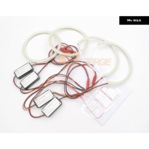 メルセデス ベンツ CLS W219 C219 2004-2010 超高輝度 COB LED エンジェルアイキット ハローリング デイライト - Cold　white