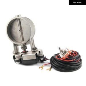 電動排気 制御 バルブ 2インチ/2.25インチ/2.5インチ/2.75インチ/3インチ排気 制御 バルブ - 低圧排気キャットバックダウン パイプ - Motor