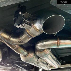 電動排気 制御 バルブ 2インチ/2.25インチ/2.5インチ/2.75インチ/3インチ排気 制御 バルブ - 低圧排気キャットバックダウン パイプ - 2.5　inch