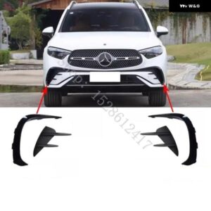 メルセデス ベンツ GLC W254 2023 2024 フロント グリル フォグランプ ストリップ フロント バンパー クレセント 装飾 ストリップ トリム カーアクセサリー