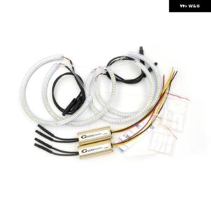 シボレー アバランチ サバーバン タホ 超高輝度デイライト ウィンカー SMD LED エンジェルアイキット ハローリング - Smd　White　Amber