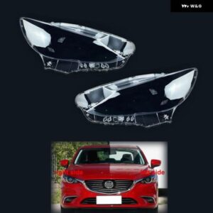 マツダ 6 アテンザ 2017 2018 2019 車用 フロント ヘッドランプ レンズ オートシェルカバー ヘッドライト ランプシェード ランプカバー ランプシェード