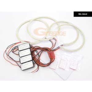 ジープ グランド チェロキー IV WK2 2011 2012 2013 超高輝度 COB LED エンジェルアイキット ハローリング デイライト - Cold　White