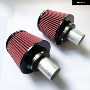 デュアルコーンエアインテーク フィルター 2006-2010 BMW N54 135I 335I 335XI 535I 535XI 3.0L - 1216　2pcs
