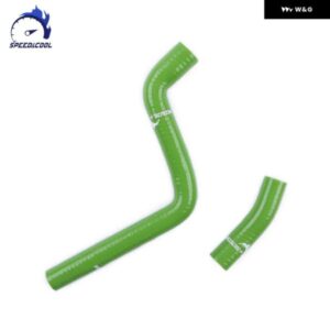 2006-2012 ヤマハ DT 50 R AM6 エンジン 2007 - 11 シリコン ラジエーター クーラント チューブ パイプ ホースキット - green　toxic