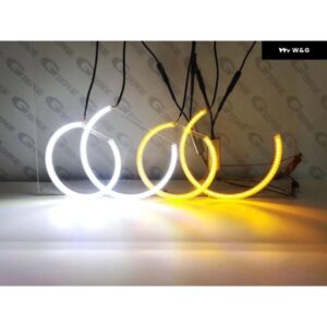 レクサス LS 430 LS430 トヨタ セルシオ 2000 - 03 フェイスリフト前 超高輝度 SMD LED エンジェルアイ ハローリングキット デイライト - White　Amber