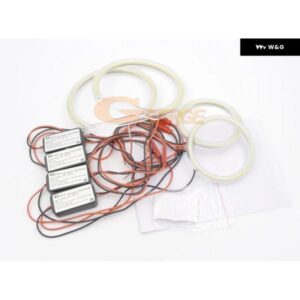 レクサス RX 300 330 350 400H トヨタ ハリアー U3 超高輝度 COB LED エンジェルアイキット ハローリング デイライト - Cold　white