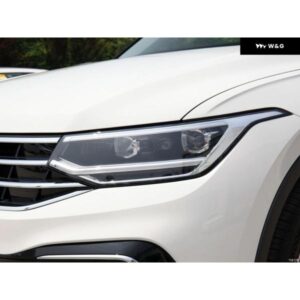 フォルクスワーゲン VW ティグアン L 2022 フロント ヘッドランプ カバー クリア車 ヘッドライト レンズ シェル - Right　side