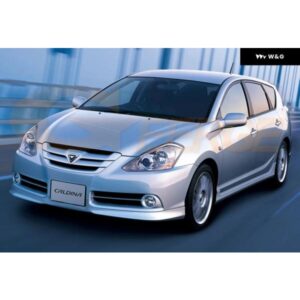 トヨタ カルディナ T24 フェイスリフト 2005 2006 2007 超高輝度デイライト SMD LED エンジェルアイキット ハローリング - T24　Facelift