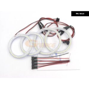フォルクスワーゲン VW パサート フェイスリフト B5.5 2001 - 05 超高輝度デイライト SMD LED エンジェルアイキット ハローリング - Xenon　headlights