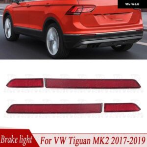 ブレーキライト リア バンパー リフレクター ストップシグナルライト リア フォグライト 5NA945103 5NA945105 VW ティグアン 2017 - 20 - Outside-Right