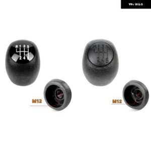 プジョー ボクサー 2006 - 14 カー スタイリング 6速ギアスティック シフト ノブ レベルレザー ブーツ - 6S　　Gear　1