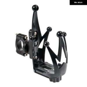 汎用 バイク ドリンク ホルダー ブラケット ATVダート バイク 電動ウォーターボトル マウント 19-32MM カップ ホルダー A