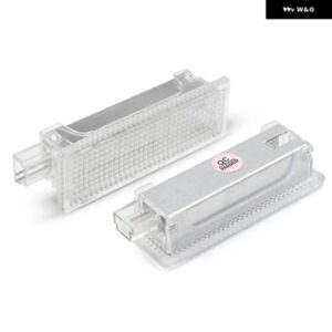 BMW F18 E63 E64 E65 E66 E67 E68 F01 F02 E83 E84 F25/X3 E70 E71 E85/Z4 ホワイトLED カーテシードア フットウェル ラゲッジ トランク ライト - 2Pcs　White　Light