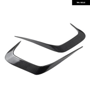 カーボン製車用リア バンパー サイドスプリッターウィングスポイラー G20 G28