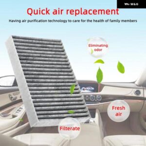 車内エア フィルター スバル アウトバック 2020-2024 オート フィルター カーボン CF12157 87139-0E040 87139-0R030 87139-26010 - 10pcs