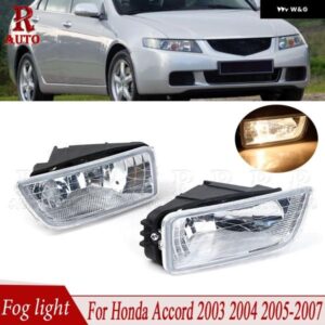 車用フロント バンパー フォグランプ ハロゲン バルブ 付き ホンダ アコード 2003-2005 2006 2007 33951-SDA-H01 33901-SDA-H01