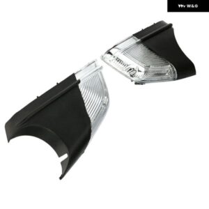 車用LEDウィングミラー インジケーター ウィンカー インジケーター ランプ シュコダ オクタビア MK2 A5 2004-2008 1Z0949101C 1Z0949102C - Right