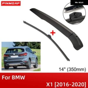 14インチ 350MM リア ワイパー ブレードアームセットキット BMW X1 2016-2020 フロントガラス テールゲート ウィンドウ レインブラシ