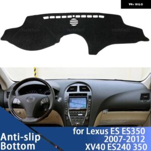 レクサス ES ES350 2007-2012 XV40 ES240 350 ダッシュボード カバー パッド サンプロテクション パッド UVカットマット 左ハンドル
