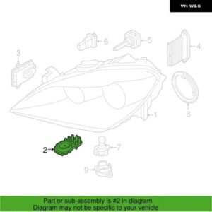 1305715084 エンジェルアイズ LED ヘッドライト バラスト モジュール BMW 6シリーズ F06 F12 F13 プレフェイスリフト 2012-2015 63117263051 - 1pc