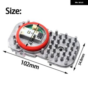 1305715084 エンジェルアイズ LED ヘッドライト バラスト モジュール BMW X5 E70 LCI F15 X5M F85 2011-2018 63117263051 LED コントロール ユニット - 2pcs