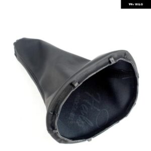 トヨタ YARIS II 2 MK2 2005 - 11 カー スタイリング 5/6速ギアスティック シフト ノブ レベルレザー ブーツ - 5S　Black　Type1
