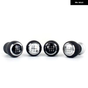 トヨタ YARIS II 2 MK2 2005 - 11 カー スタイリング 5/6速ギアスティック シフト ノブ レベルレザー ブーツ - 5S　Sliver　Type1