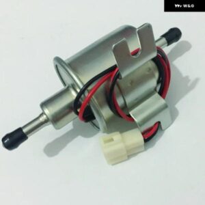 ディーゼル ガソリン ガソリン 12V 電動燃料 ポンプ HEP-02A 低圧燃料 ポンプ キャブレター オートバイ ATV - red
