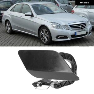 車用 ヘッドライト ウォッシャーノズル カバー 2128600108 メルセデス E クラス W212 E200 E260 E250 E300 2008-2013 左 2個 - Black