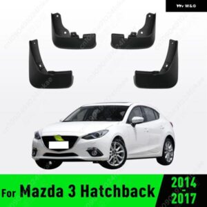 マツダ 3 ハッチバック 2014 - 16 フェンダー マッドガード マッド フラップ ガード スプラッシュ フラップ マッドガード カーアクセサリー
