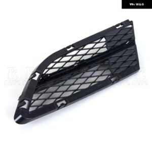 カーアクセサリー フロント バンパー アンダー フォグランプ グリル メッシュ 51117198901 51117198902 BMW E90 E91 2009 - 12 - Honeycomb-1Pair