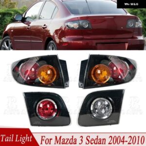 マツダ 3 セダン 2004-2007 2008 2009 2010 テールライト アセンブリ リア ウィンカーライト ブレーキランプ ハザード灯 後退灯