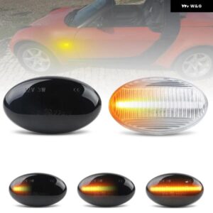 ベンツ スマート W450/W452 A クラス W168 シタン W415 ヴィト W639/W447 LED サイドマーカーランプ フェンダー ウィンカー 2個