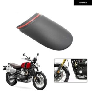オートバイ 用フロント マッドガード フェンダーリアエクステンダーエクステンション スクランブラー 1200 XC XE 1200XC 1200XE 2019-2023 - Black