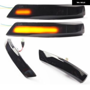 ペア LED ダイナミック ウィンカー ライト サイドドア ウィングミラー シーケンシャル ウィンカー インジケーター ランプ フォード フォーカス 2 3 MK2 MK3