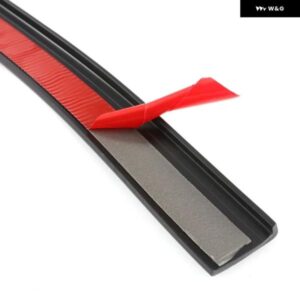 1.5M 汎用 カーフェンダーフレア ゴムホイールアイブロウ ステッカー 防止 トリム シールストリップ アーチ マッドガード - Carbon　fiber　45mm
