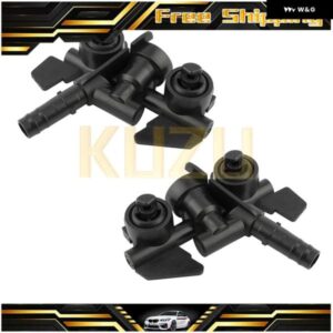 フロント バンパー ヘッドライト ウォッシャー スプレーノズル ジェットカバー キャップ 61674290867 61674290868 BMW 3シリーズ E46 M3 323I 325I 330I - Right