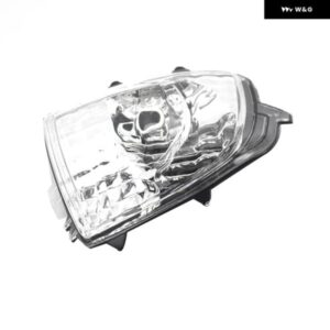 左 右側バックミラー ウィンカーランプ ハウジング ライトシェル ボルボ XC70 2007-2015/XC90 2007-2014 バルブ 無 - Right　and　Left